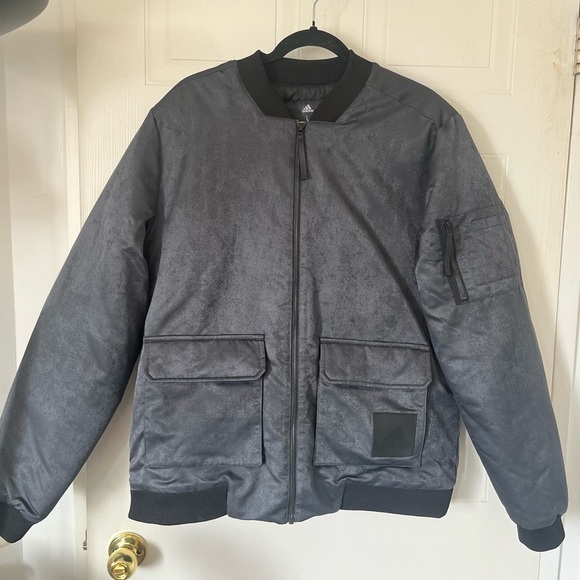 Adidas Gray Coat - Picture 1 of 14
